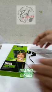 ORAIMO-005 HEADSET EXTRA BASS EARPHONE STRONG BASS HD SOUND QUALITY HANDSFREE