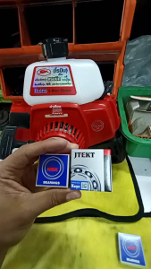 ลูกปืน ถ้วยคลัทช์ 411 แท้ ผลิตญี่ปุ่น เบอร์ 6003 ฝาปิดยางทั้ง2ด้าน จัดส่ง NSK หรือ Koyo เครื่องตัดหญ้า 411 ถ้วยครัช จานคลัช