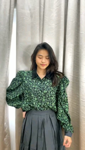 Nirvana Blouse / Kemeja Import 8646 3M