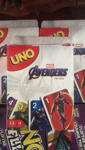 Bài Uno Marvel Avengers đầy đủ phiên bản cơ bản & mở rộng giấy cứng 108 lá