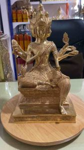 ท้าวมหาพรหม พระพรหม4หน้า เนื้อทองเหลือง หน้าตัก 579นิ้ว