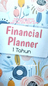 1 TAHUN FINANCIAL PLANNER BOOK | BUKU KEUANGAN LENGKAP 12 BULAN