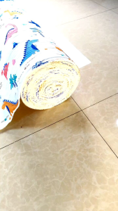 Kain Sprei / Piyama anak Lebar 240 cm Premium Motif Dino