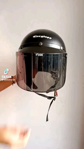 Helm Retro Look Cargloss Full Lehar SNI