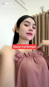 DASTER FUJI KRINKLE AIR FLOW TERBARU DRESS LAURA VIRAL TERLARIS DRESS TIDUR SANTAI