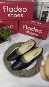 Sepatu Wanita Fladeo Model Polos Untuk Kerja Terbaru Kekinian 2025