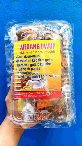 Wedang uwuh Imogiri - wedang uwuh praktis asli Imogiri - minuman sehat penghangat badan - menangkal radikal bebas