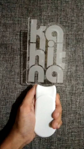 LIGHTSTICK FANMADE MULTI COLOUR HANDLE PUTIH BISA CUSTOM KPOP GROUPBAND BAND POP ARTIS INDO ASIA DAN BISA CUSTOM LOGO