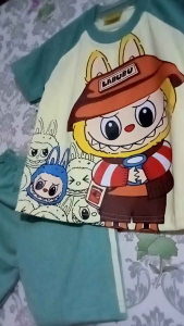 BAJU LABUBU ANAK PEREMPUAN LAKI LAKI SETELAN TERBARU ONE SET KEKINIAN