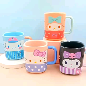 SANRIO ORIGINAL GELAS KERAMIK / MUG CINNAMOROLL / CANGKIR KUROMI POCHACCO / MUG MELODY