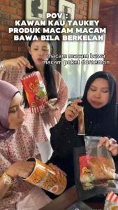 COMBO TRIO SALMON SKIN BY CIK B (3 BALANG)
