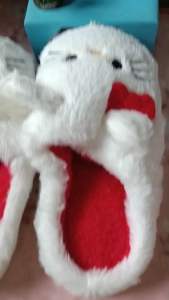 รองเท้าสลิปเปอร์ kitty ลิขสิทธิ์แท้ sanrio