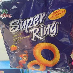 Super Ring ขนมรสชีสซุปเปอร์ริง 8pcs*14g