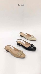 Brevinni Olivine Women Slingback Flatshoes || Sepatu Flat Tali Belakang Wanita