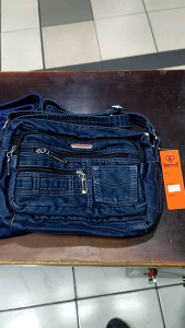 Tas Selendang Jeans Denim Wanita Uk Sedang: 5 Model & 3 Warna