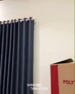 Gorden Blackout Premium 12 Gelembung 24 Lobang Tinggi 230 cm 250 cm 270 cm