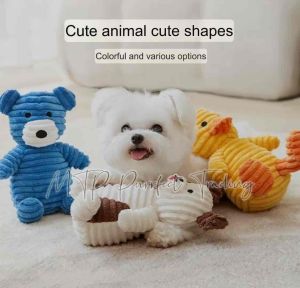 Pet Toy Dog Toy Cat Toy Puppy Cute Soft Plush Toy Stuffed Toy Molar Vent Training 宠物幼犬狗狗猫咪不发声玩具狗狗玩偶猫咪玩偶陪伴玩偶