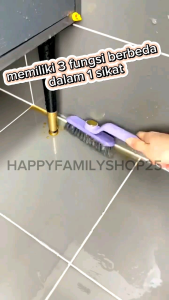 Sikat Serbaguna 3in1 Kepala Sikat Bisa Berputar 360 Derajat