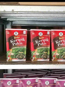 Snack Keripik Pakis Gurih Renyah Khas Pangandaran Makanan Ringan Oleh-oleh