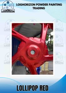 1KG LOLLIPOP RED - N50 - POWDER COATING PAINT