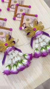 มาลัยใส่แบงค์ พวงมาลัยคล้องคอนาค พวงมาลัยบ่าวสาว พวงมาลัยประดิษฐ์