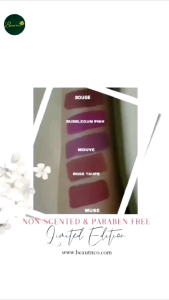 BEAUTNCO Lip Matte MUSE [Code: 102] - Ready Stock