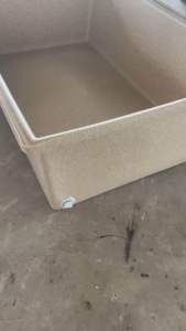 กะบะเลี้ยงปลา กะบะรองน้ำ สีล้วน ขนาด 600 ลิตร แข็งแรง ทนทาน ใช้งานได้นาน