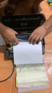 Than máy giá rẻ. Scan hình xăm 4 lớp. Giấy than scan hình xăm
