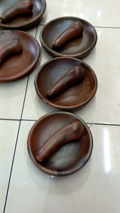 COBEK SET TANAH LIAT ULEKAN GERABAH SET sama anak ulekan 161820 2224cm Kitchenware