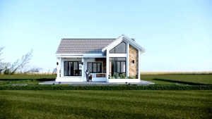 แบบบ้าจั่ว 1 ชั้น