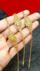 Ladies Bracelet Electro Plated 2.50micron gold added Look like real gold Size available From 12cm to 25cm
