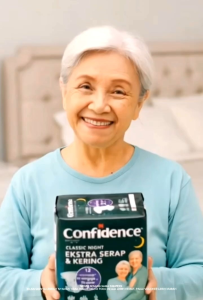 confidence popok model perekat dewasa murah paket hemat 2 pcs - M8/L7/XL6