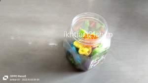Serutan Pensil Toples/Rautan Pensil Toples Motif Lucu isi 24 Pcs