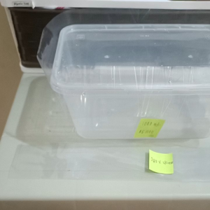 Plastic Cap Seal for Microwaveable Tubs or Pint Containers (280x40mm Shrinkwrap)