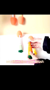 Sikat Pembersih Botol Gelas Wortel 3in1 5in1 Sikat Botol Besar Kecil Dot Bayi Botol Susu Bayi