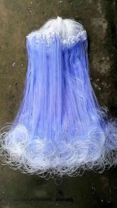 Lưới bắt cá Chiều cao từ 45cm đến 90cm Dài Khoảng 50 Mét Lưới (100% Ruột Lưới Thái ).