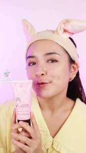 Masker Tidur Nyaman & Lebih Segar: VIVA White Waterdrop Sleeping Mask 80gr