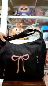 Túi đeo chéo đeo vai trơn 2 khóa dọc phong cách thời trang  cá tính cho các bạn nữ