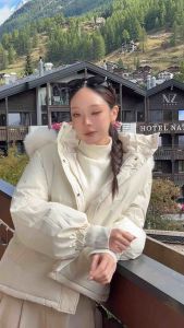 Coatsweater - Partner downcoat เสื้อโค้ทขนเป็ด อุ่นมากๆ รุ่นนี้ีดีเทลแขนน่ารักมากค่ะ