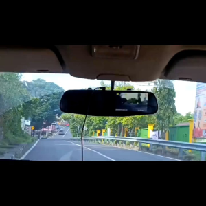 Kamera Spion Mobil Bisa Rekam Depan dan Belakang Sekaligus Kamera Mundur Acroder Dashcam Mobli 4.3‘’ FHD 1080P Dual Lens Loop Recording G-sensor