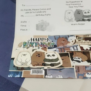 Kartu Undangan Ulang Tahun Bears: Desain Lucu & Unik