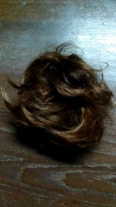 ยางรัดผม ผมปลอม M108 สีน้ำตาลทอง