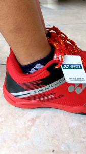 Sepatu YNX Terbaru Cascade Accel Sepatu Badminton Jogging Tennis Bulutangkis Pria Wanita Size 38-44