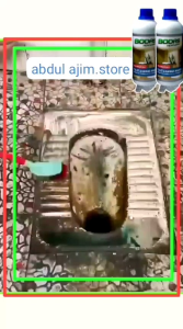 BODAS Clink kemasan 1 liter Pembersih Kerak Toilet Kloset Keramik Setanless Syower Kran WC Westafel Bowel peralatan dapur rumahtangga Antibakerial