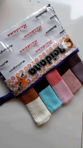 Inner Rajut Premium Re1dana: 1 Warna, 2 Warna, 4 Warna [Isi 1 Pak 10 Pcs]