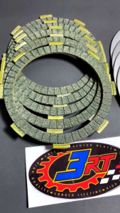 PAKET TRABAS PLAT & KAMPAS KOPLING KLX BF DRACKER 150 140 CRF 150 MODEL PLAT BINTIK 3RT RACING