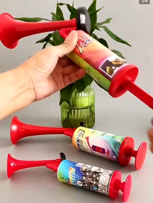 Terompet Gas Air Horn Terompet Pesta Tahun Baru / Terompet Pompa Tahun Baru Suara Kencang Plastik Te