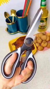 GUNTING Serbaguna Gunting Dapur Stainless Steel Pemotong Daging Sayur Buah GSF 176