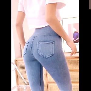 new jeans high waist trendi padat
