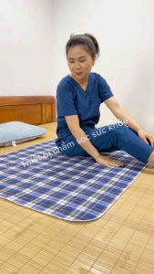 Tấm Lót Chống Thấm Cotton Hút Nước Tiểu – Tấm Trải Gường Chống Thấm Cho Đối Tượng Người Gìa Bệnh nhân